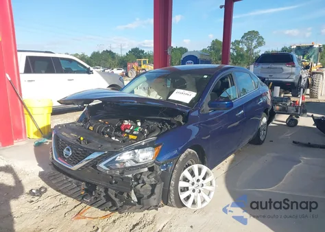 2019 Nissan Sentra S from USA, damaged, VIN 3N1AB7AP8KY366657